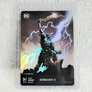 5/$20 Mint 2023 Hro Hybrid Batman Earth-12 Epic DC Holo Card A8820!!